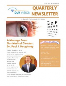 Q2 2019 Doctor Affiliate Newsletter