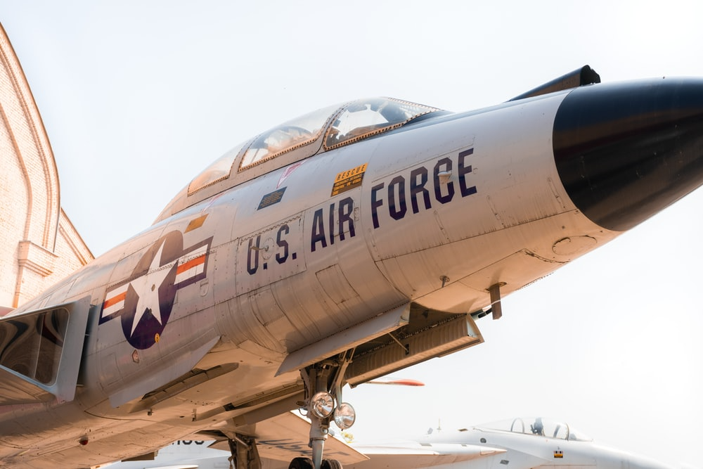 fighter jet loaded close up