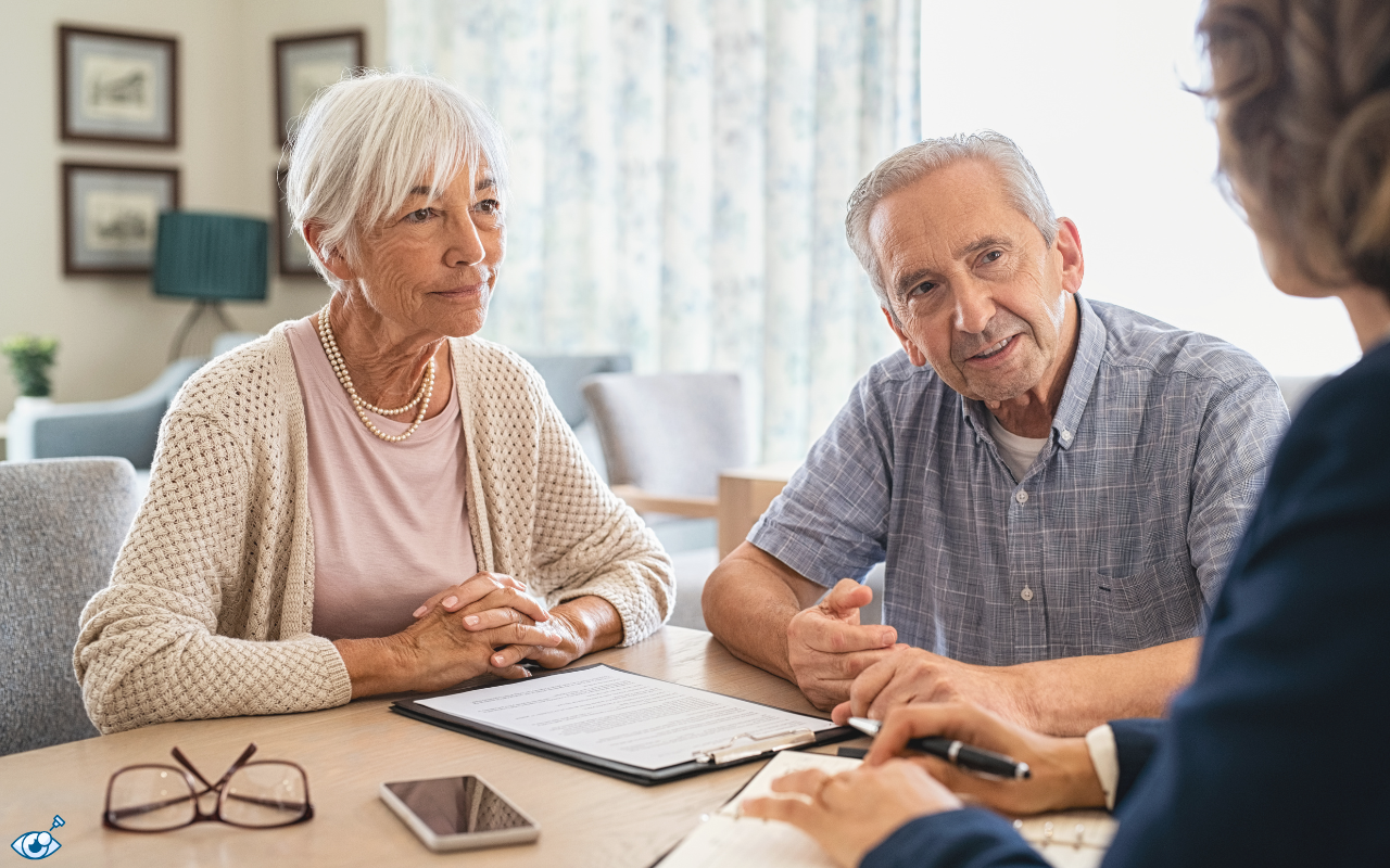woman having cataract surgery at dlv